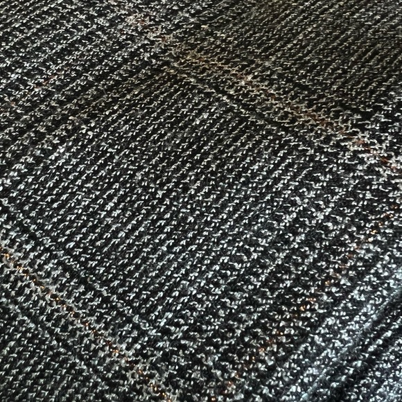 Express High Rise Plaid Metallic Trouser Dress Pants Size 12R - Picture 12 of 15